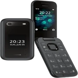 Nokia 2660 | Móvil con Tapa Clásico Teléfono para Mayores Negro